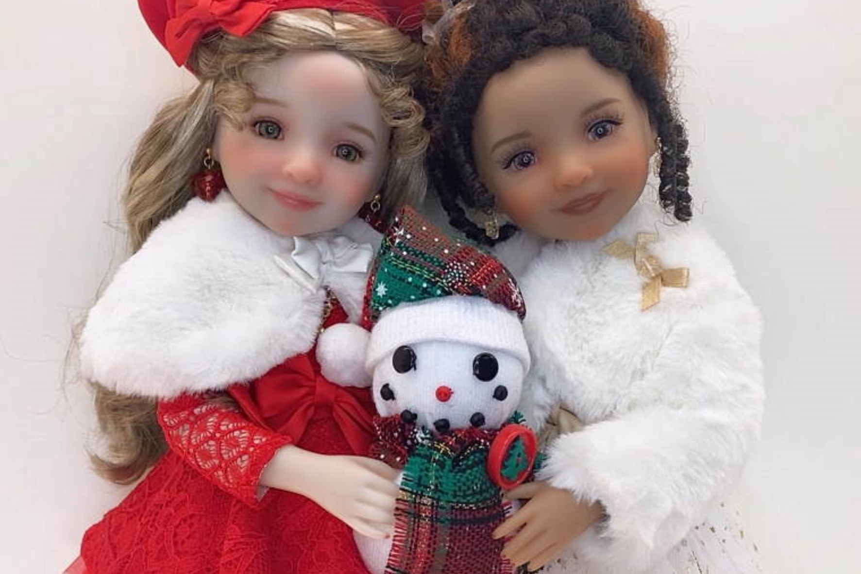 Doll accessories DIY - Snowman